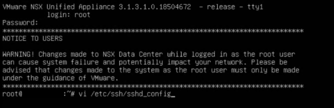 通过控制台编辑 SSH 配置